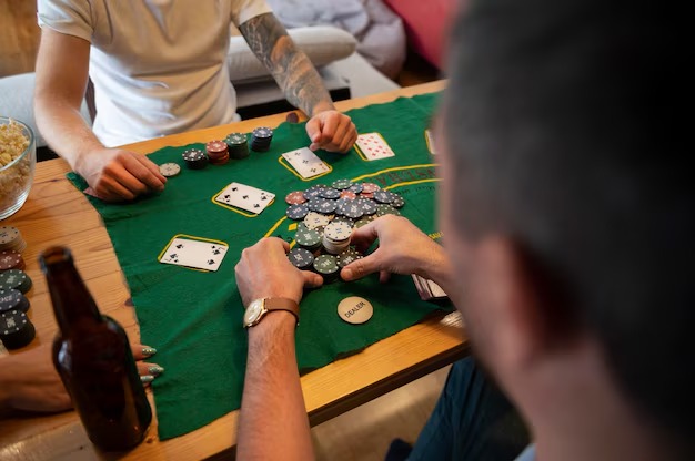 Close-up of European roulette betting layout showing all available bet positions